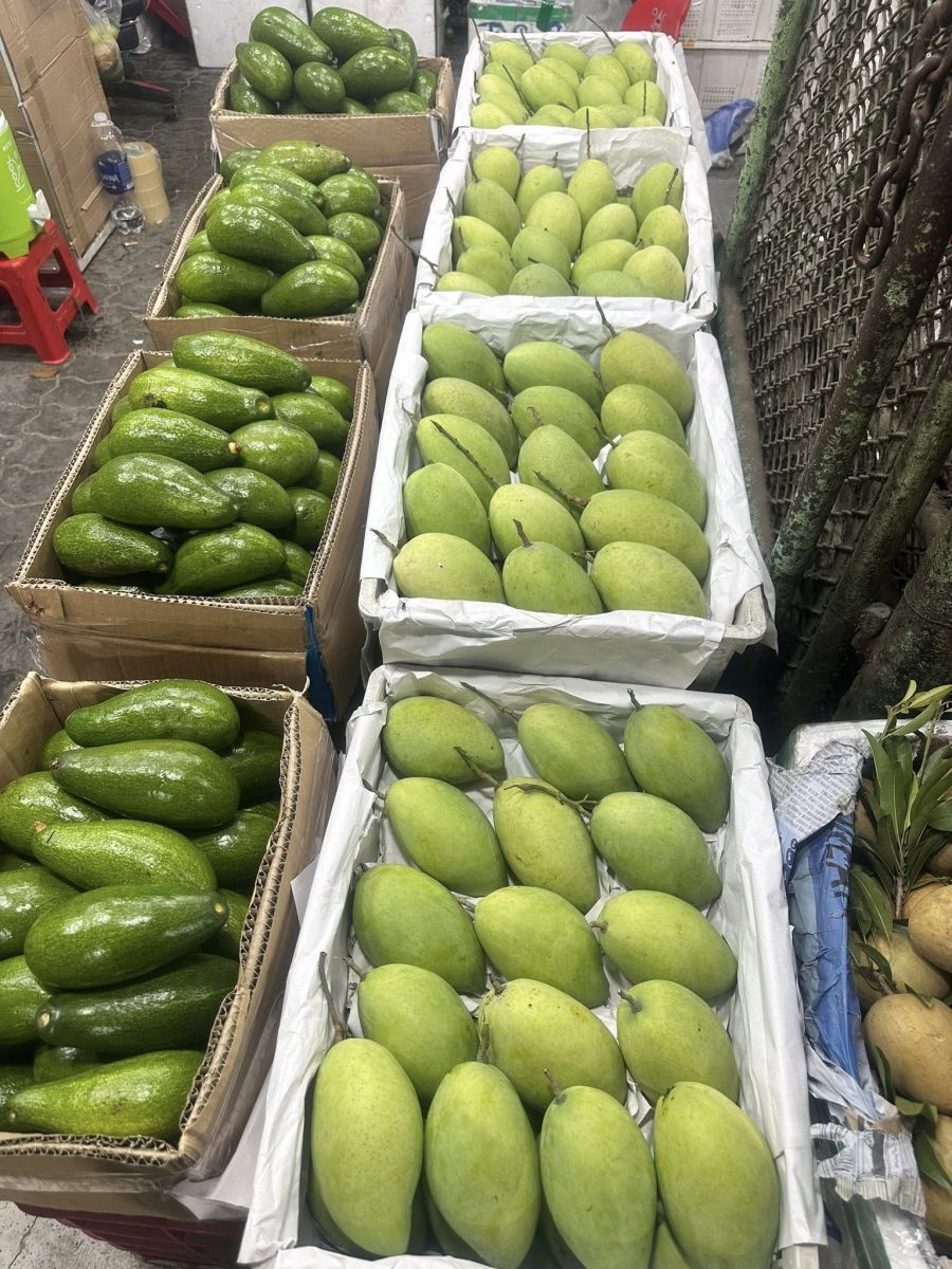các vựa trái cây ở miền tây